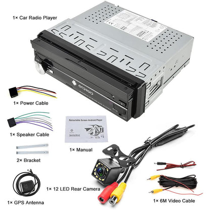 Hikity 7-Inch Android Car Stereo with GPS Navigation & Bluetooth