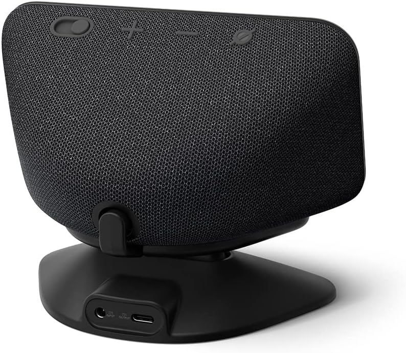 Amazon Adjustable Stand with USB-C Charging Port for Echo Show 5 3rd Gen