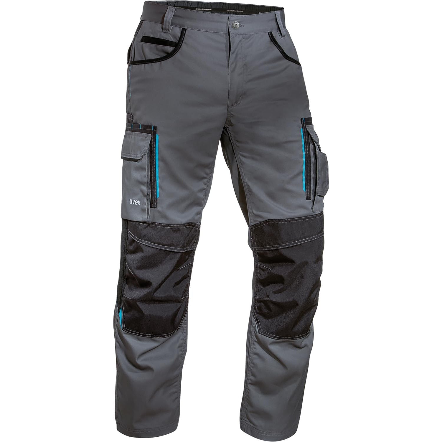 Uvex Tune-Up Men's Cordura Cargo Work Trousers with Reinforced Knees