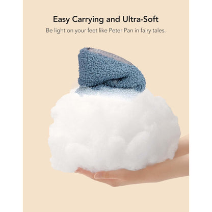 VeraCosy Women's Fuzzy Memory Foam Non‑Slip Slippers