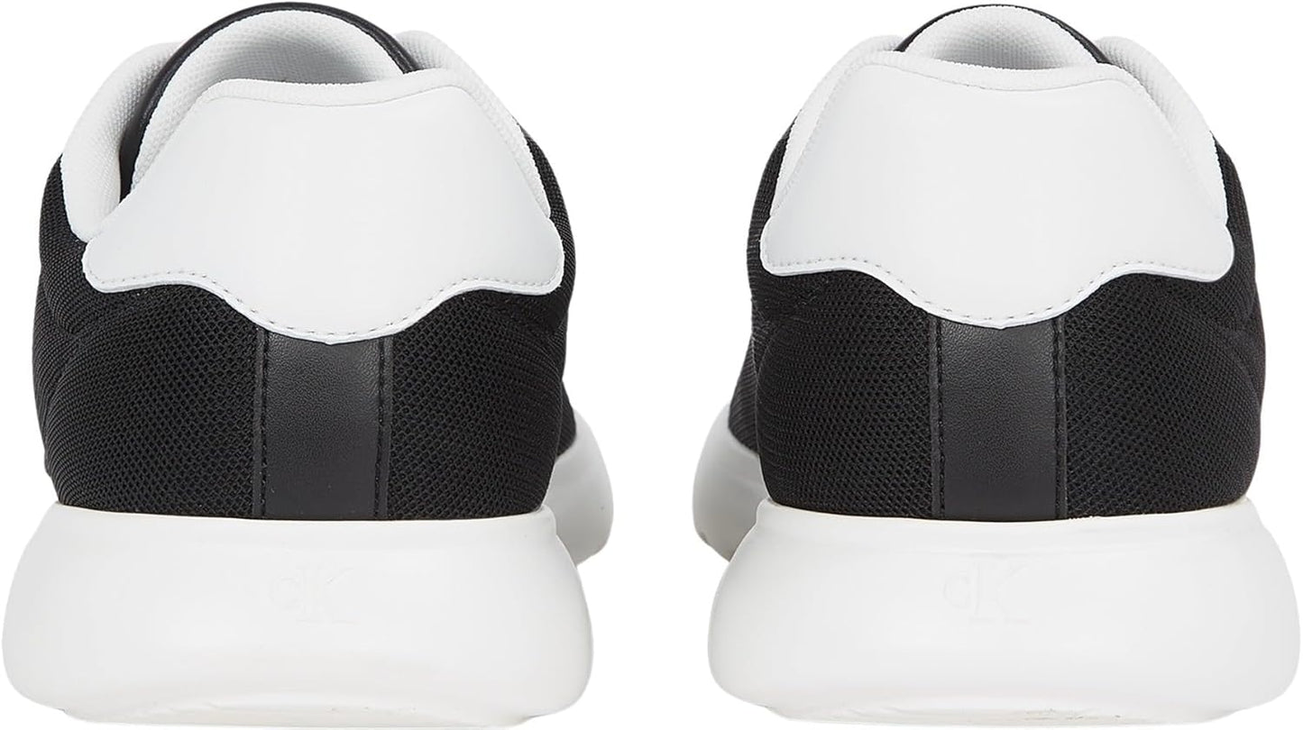 Calvin Klein Men's EVA Mesh Logo Runner Trainers – Lightweight Comfort