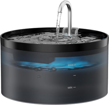 BEMOONY 3.2L Cat Water Fountain – Quiet Automatic Pet Drinking Dispenser