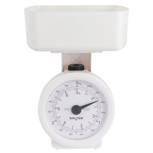 White Salter scale on a white background