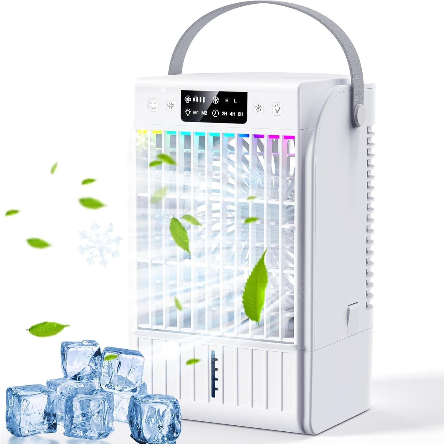 BAPOLE F22 4-in-1 Portable Air Conditioner 1.5 L Tank White