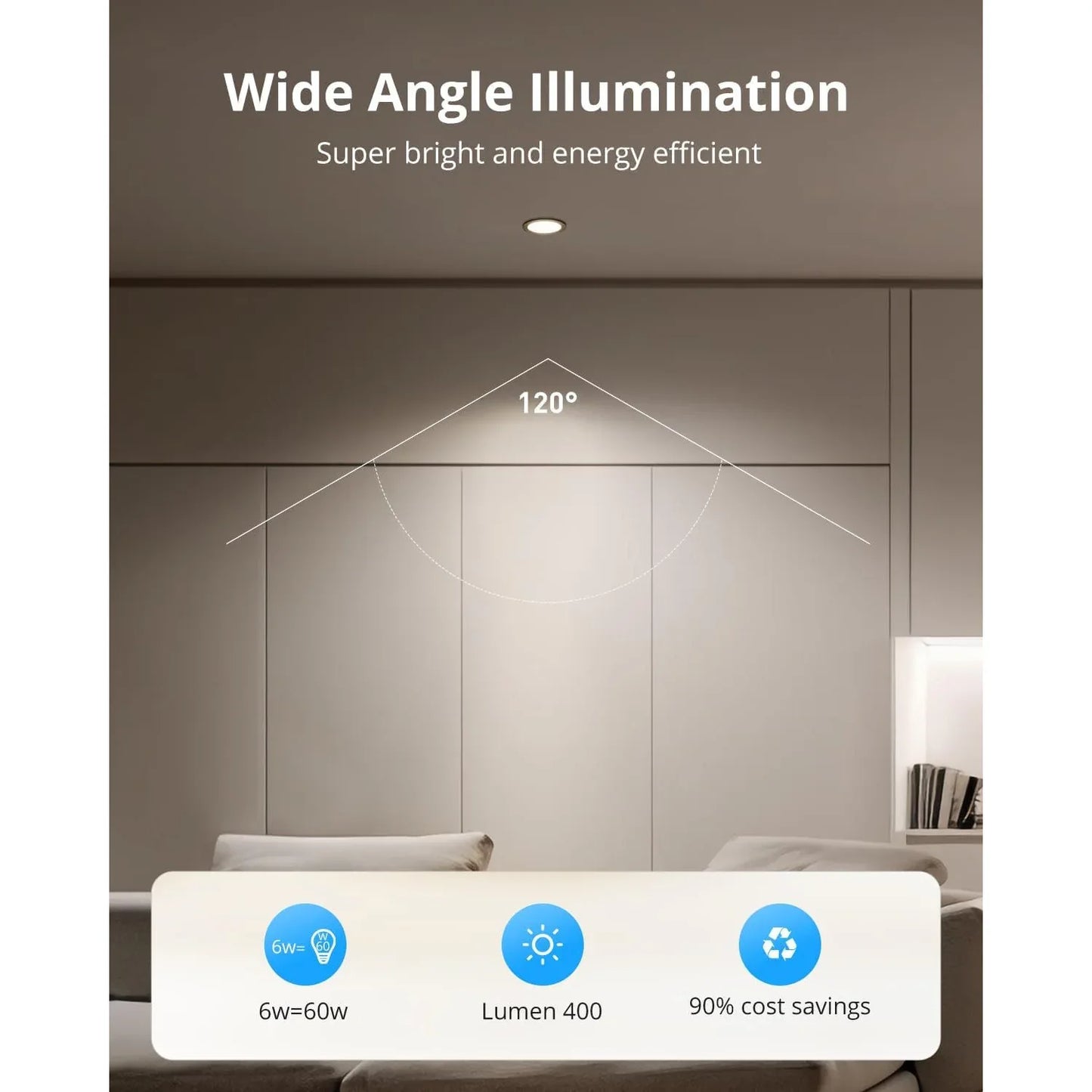 Gr4tec Ultra-Thin Dimmable LED Recessed Spotlight 6W 4000K - Gomix Brands Outlet