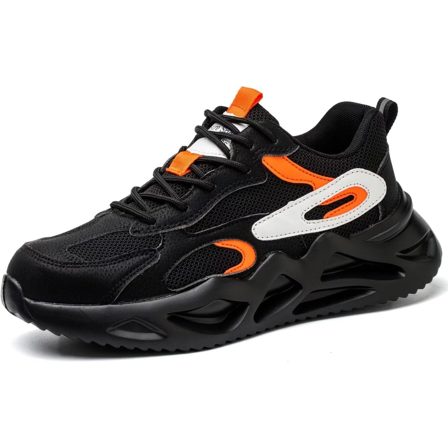 Ruivina Wide Fit Steel Toe Safety Shoes: Lightweight, Indestructible Work Sneakers