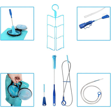 Montesy 4-in-1 Hydration Water Bladder Cleaning Brush Set for Camping