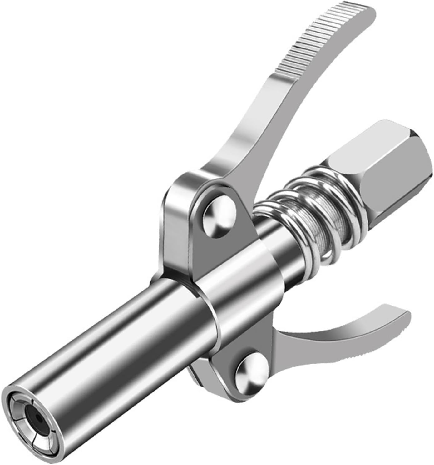 Bavooty Double-Handle Grease Gun Mouthpiece with Universal G Coupler