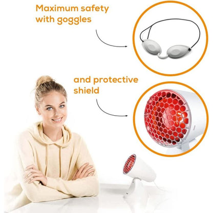 Beurer IL11 Infrared Heat Lamp: Soothing Relief for Colds & Muscle Tension