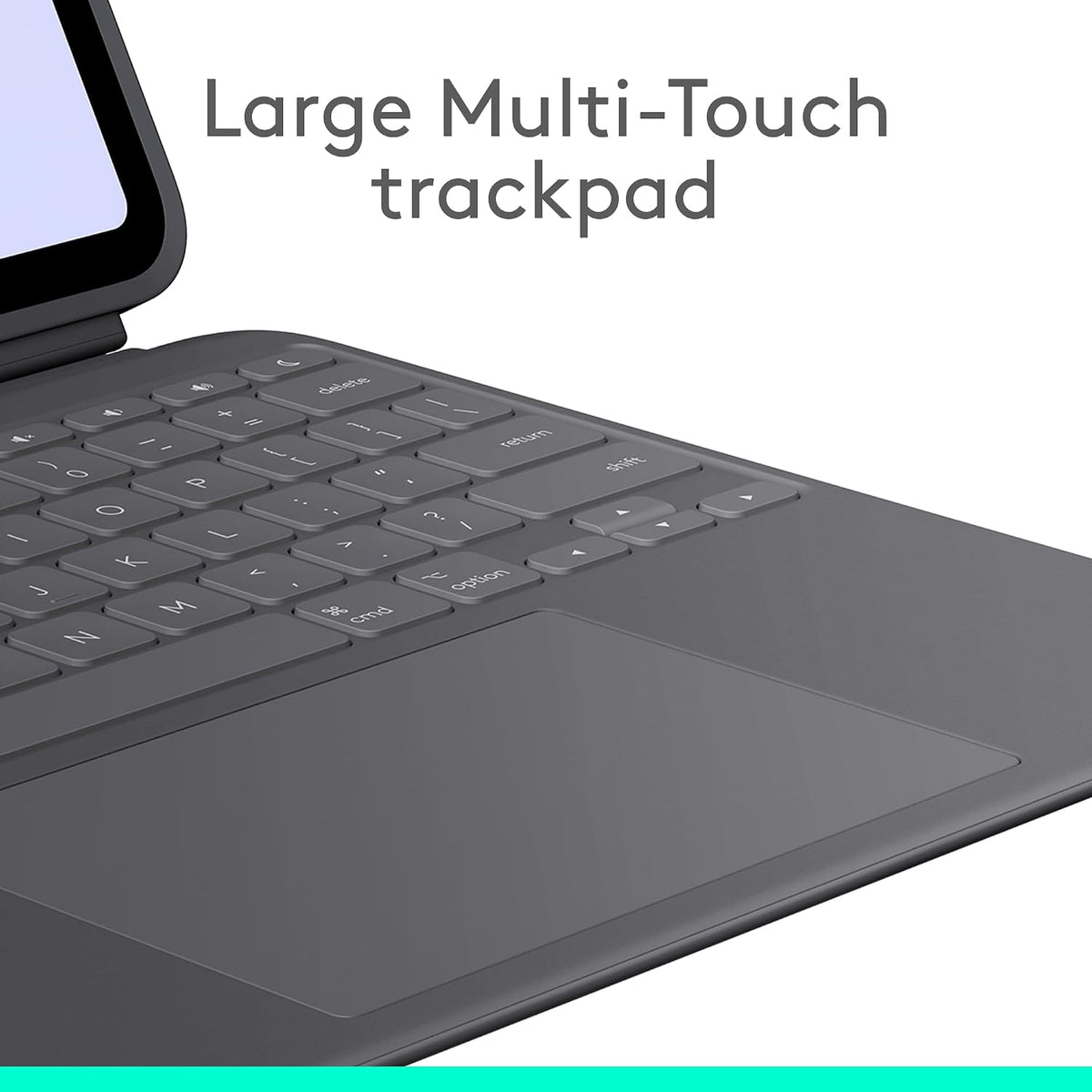 Logitech Combo Touch Keyboard Case for iPad Pro 13-inch Graphite