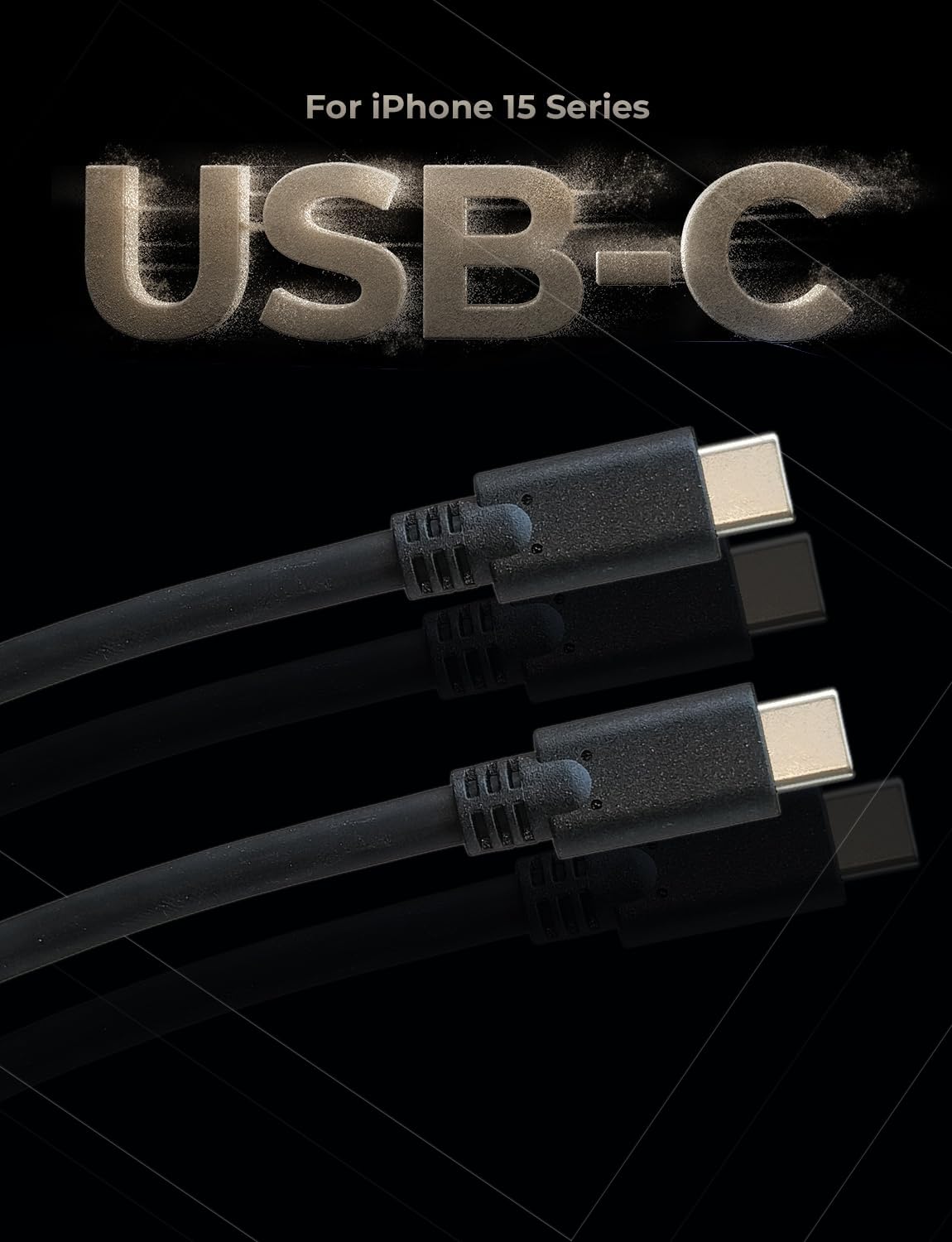 C & E USB Type C to Type C 65W Fast Charging Cable 1.8m