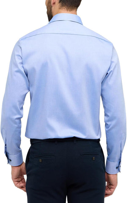 Eterna Men's Pinpoint Oxford Modern Fit Dress Shirt