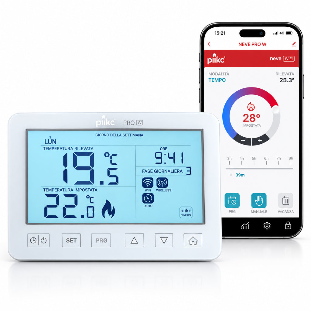 plikc NEVE PRO W Digital Wireless Thermostat 230V