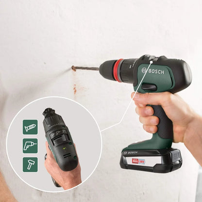 Bosch 18V AdvancedImpact Cordless Drill Driver, Bare Tool including battery and battery charger - Gomix Brands Outlet