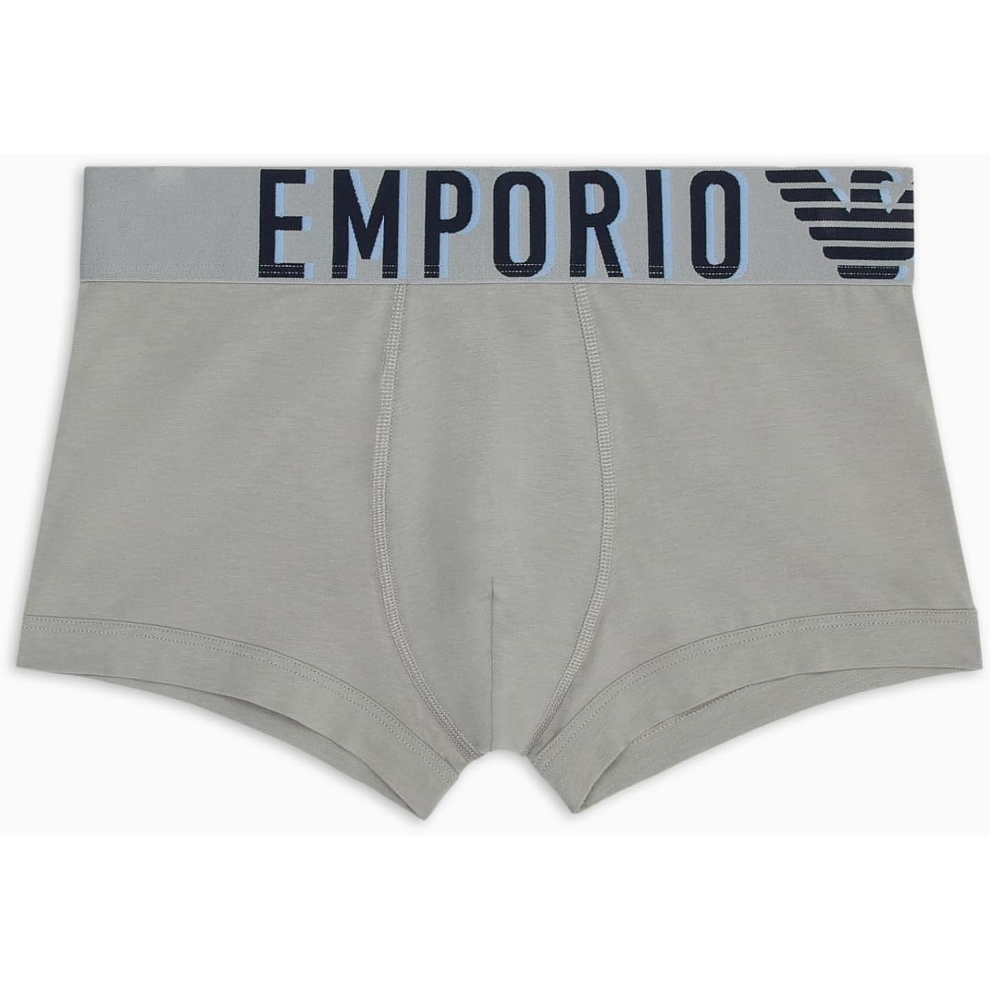 Emporio Armani Men's Stretch Cotton Megalogo Trunk