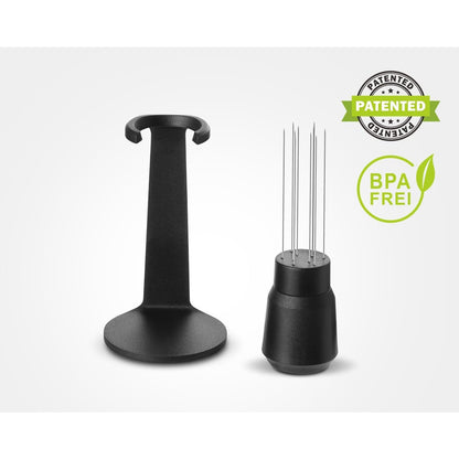 Aieve 0.4mm Needle WDT Espresso Distribution Tool with Magnetic Stand