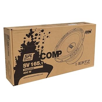 GK SOUND 6.5" Car Midrange Speakers 200W RMS, 400W Max, 4 Ohm, 97dB SPL