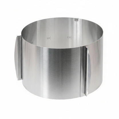 Wenco Stainless Steel Adjustable Cake Ring 15 cm Height
