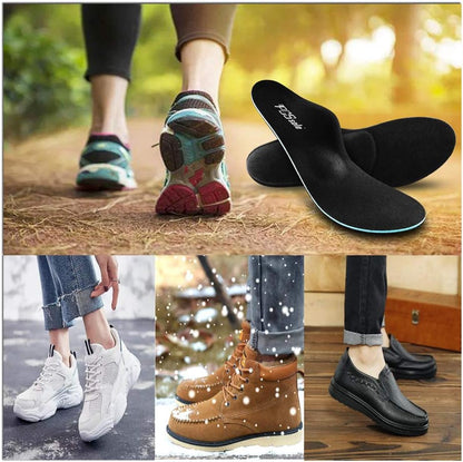 PCSsole High Arch Orthotic Insoles for Flat Feet Relief