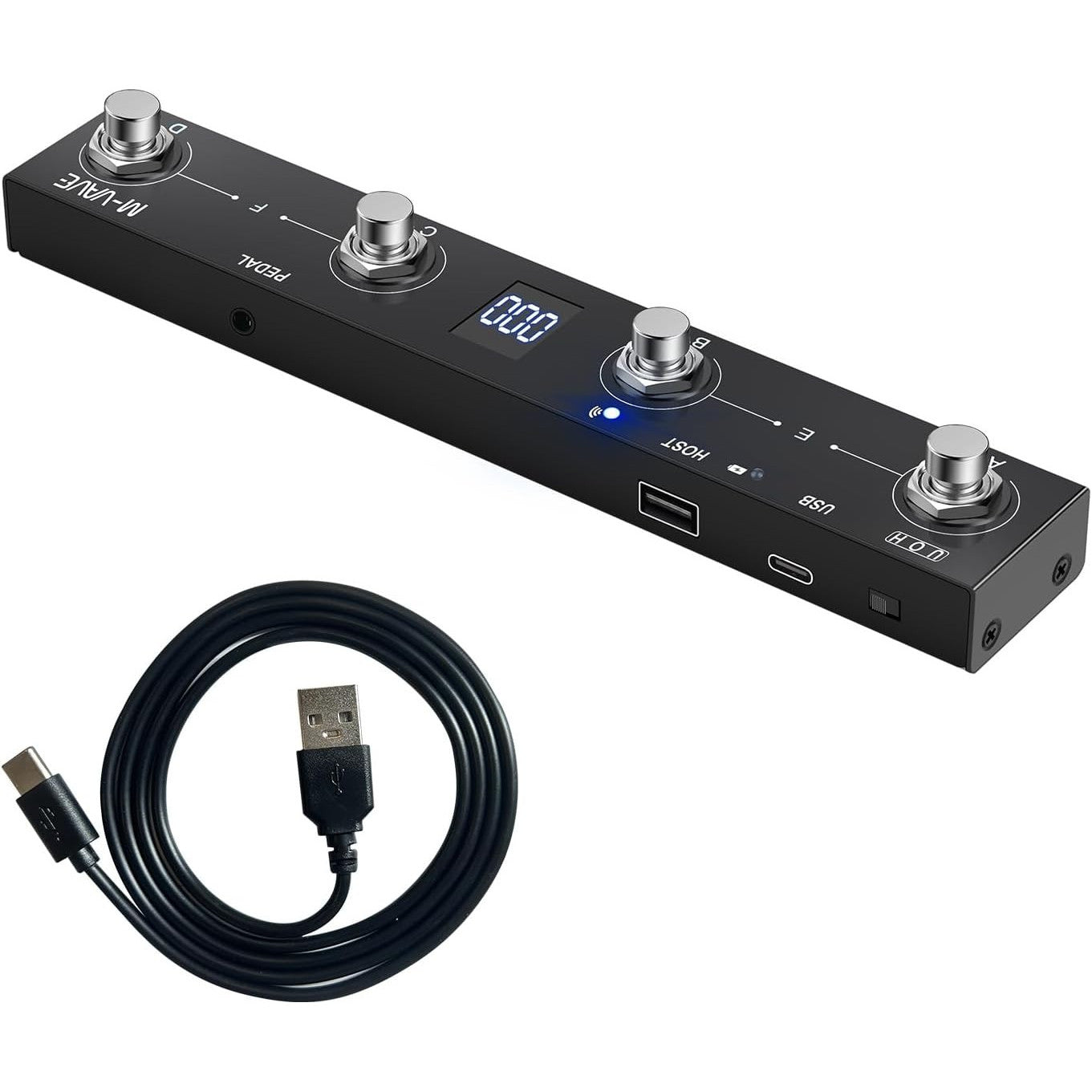 Chocolate Plus Wireless Bluetooth MIDI Foot Controller with 4 Buttons