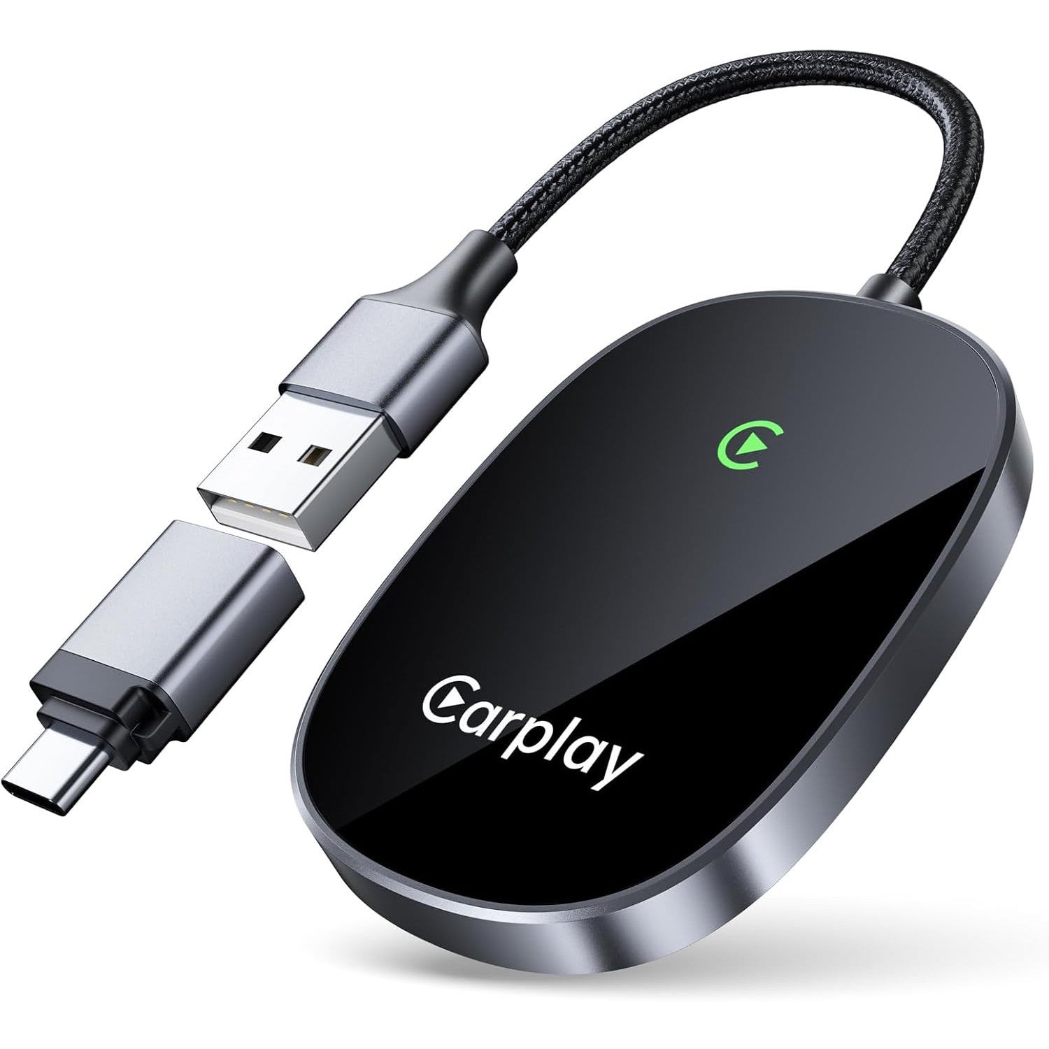 2025 Upgraded Wireless CarPlay Adapter for iPhone - Seamless Plug & Play Conversion