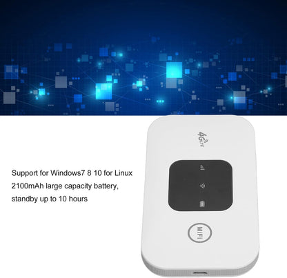 Flexman MF800-2 Portable Mobile WiFi Hotspot White