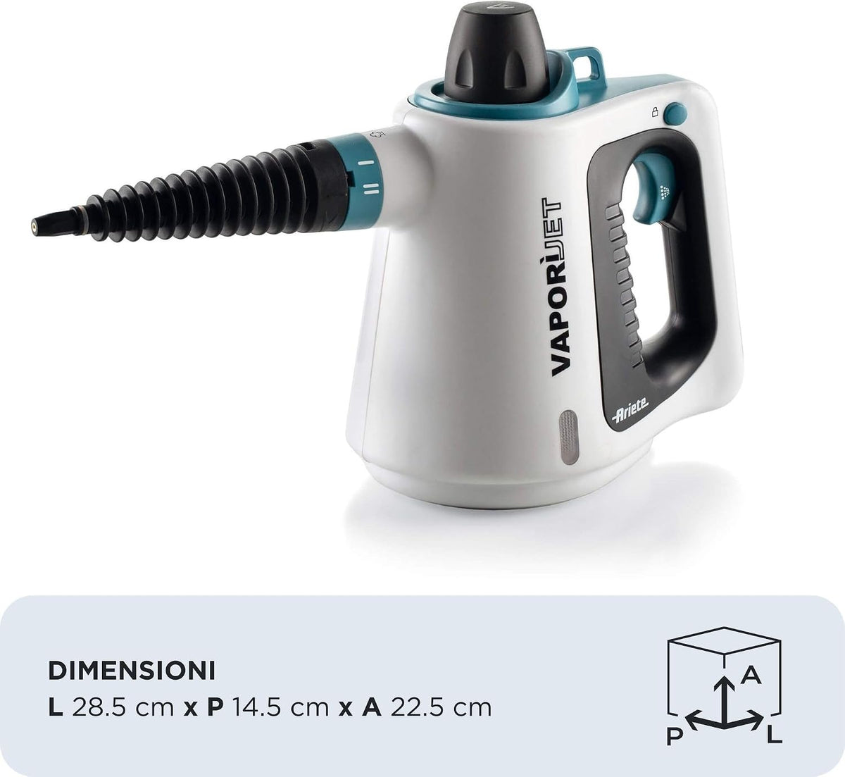 Ariete Vaporì Jet 4137 Steam Gun 1050W White
