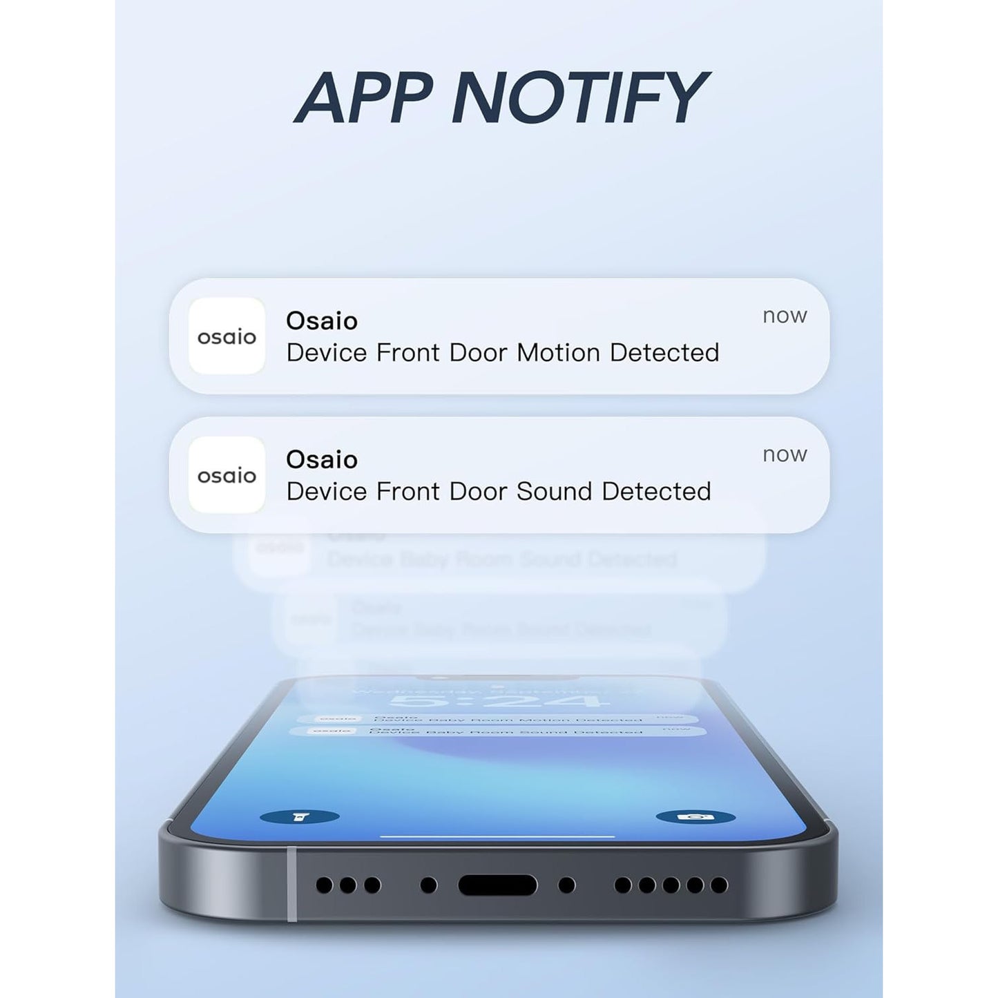 GNCC 2K Outdoor Bullet Security Camera with Color Night Vision, Motion Detection, Two-Way Audio, Weatherproof IP66