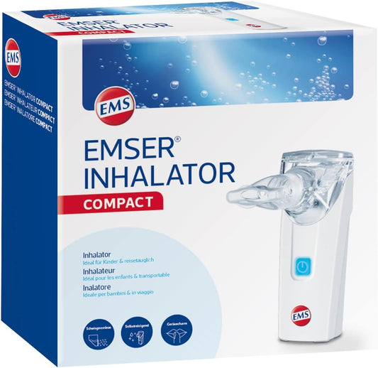 EMSER Compact Portable Mesh Nebulizer Inhaler for Adults Children