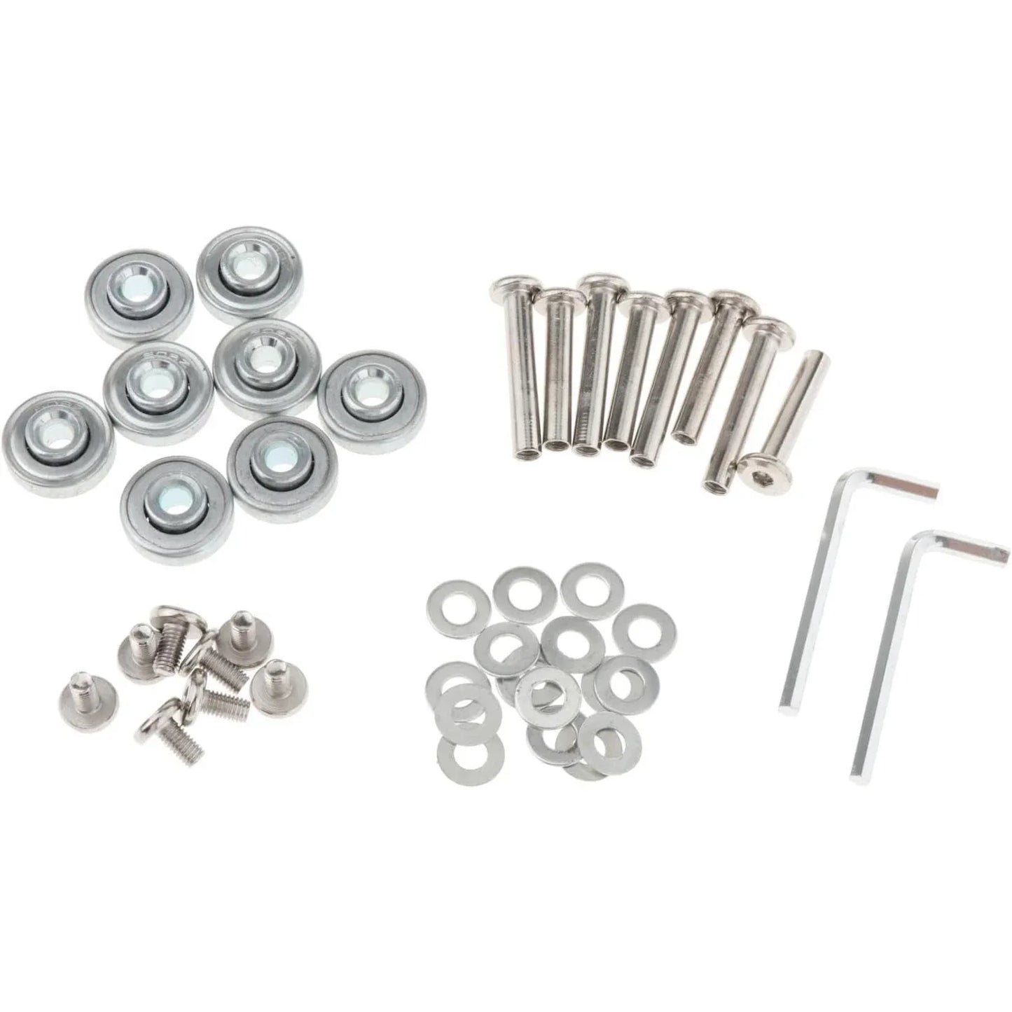 4-Piece Replacement Suitcase Wheels Set, 53x18mm, Wear-Resistant - Gomix Brands Outlet