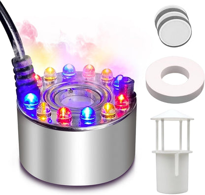 Halloween Ultrasonic Cauldron Mist Maker with LED Light Effects