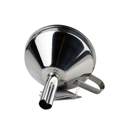 Fackelmann 3.9 x 4.3" Stainless Steel Funnel, Silver