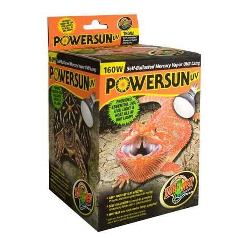 Zoo Med PowerSun UV Mercury Vapor Lamp 160W