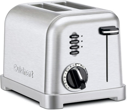 Cuisinart Metal Classic 2-Slice Toaster Brushed Stainless Finish