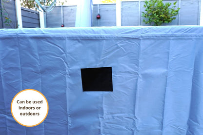 GTSE Wide Black 4‑Inch Heavy‑Duty Waterproof Duct Tape 100mm×50m