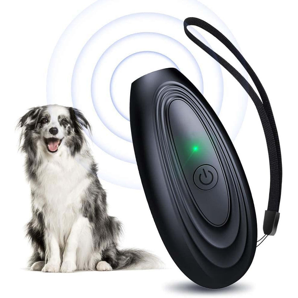 FanaeR Handheld Ultrasonic Dog Repellent & Bark Control Device Dual Frequency