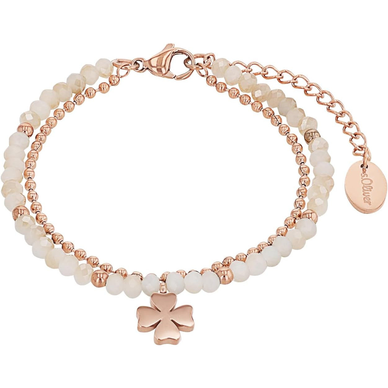 s.Oliver Women's Sterling Silver Charm Bracelet: Elegant, Durable, Perfect Gift