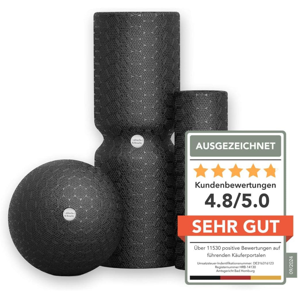 Liebscher & Bracht Fascia Roller Ball Set: Muscle Pain Relief, Mobility