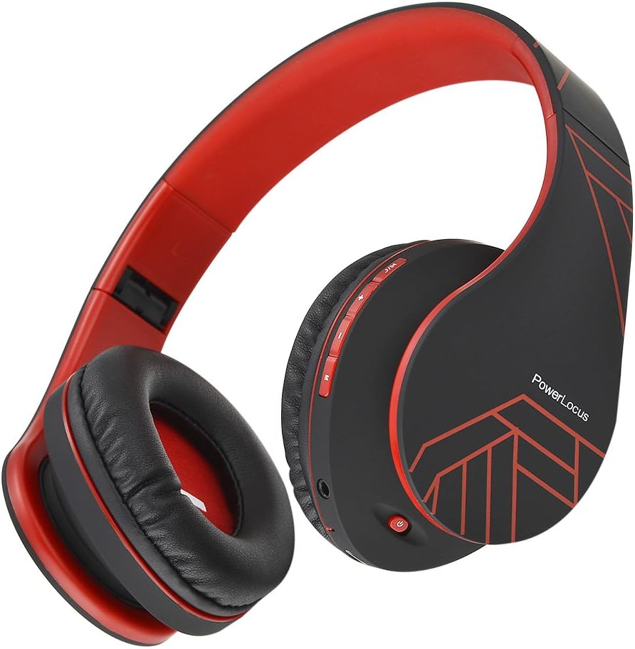PowerLocus P2 Over-Ear Bluetooth Headphones