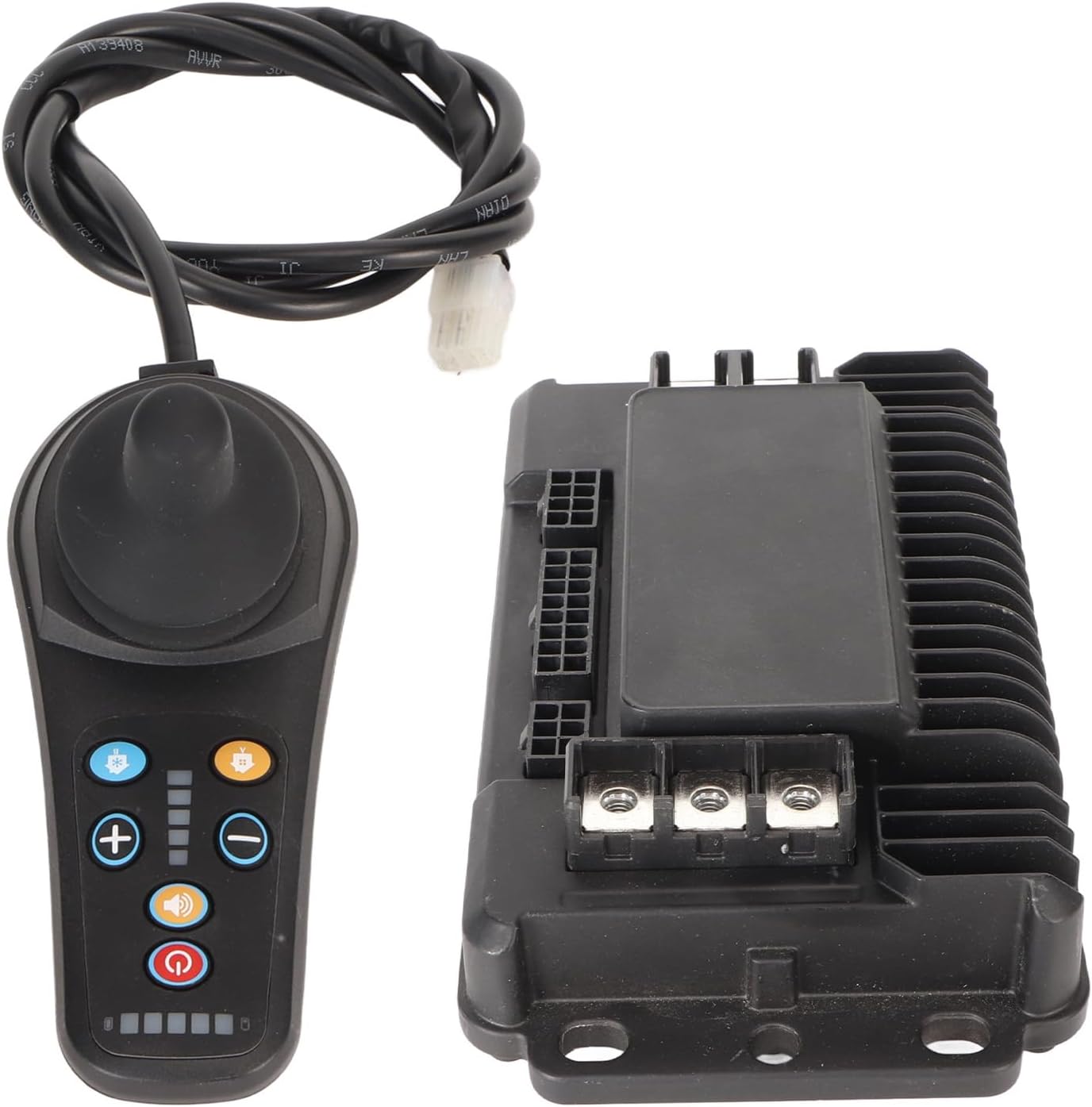 Qqmora Electric Wheelchair Joystick Controller Variable Speed Universal Fit