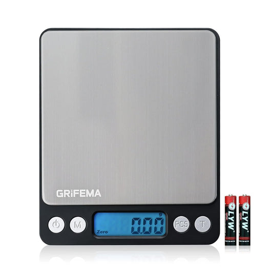 GRIFEMA Digital Kitchen Scale 0.01g‑500g Precise Mini Scale with LCD