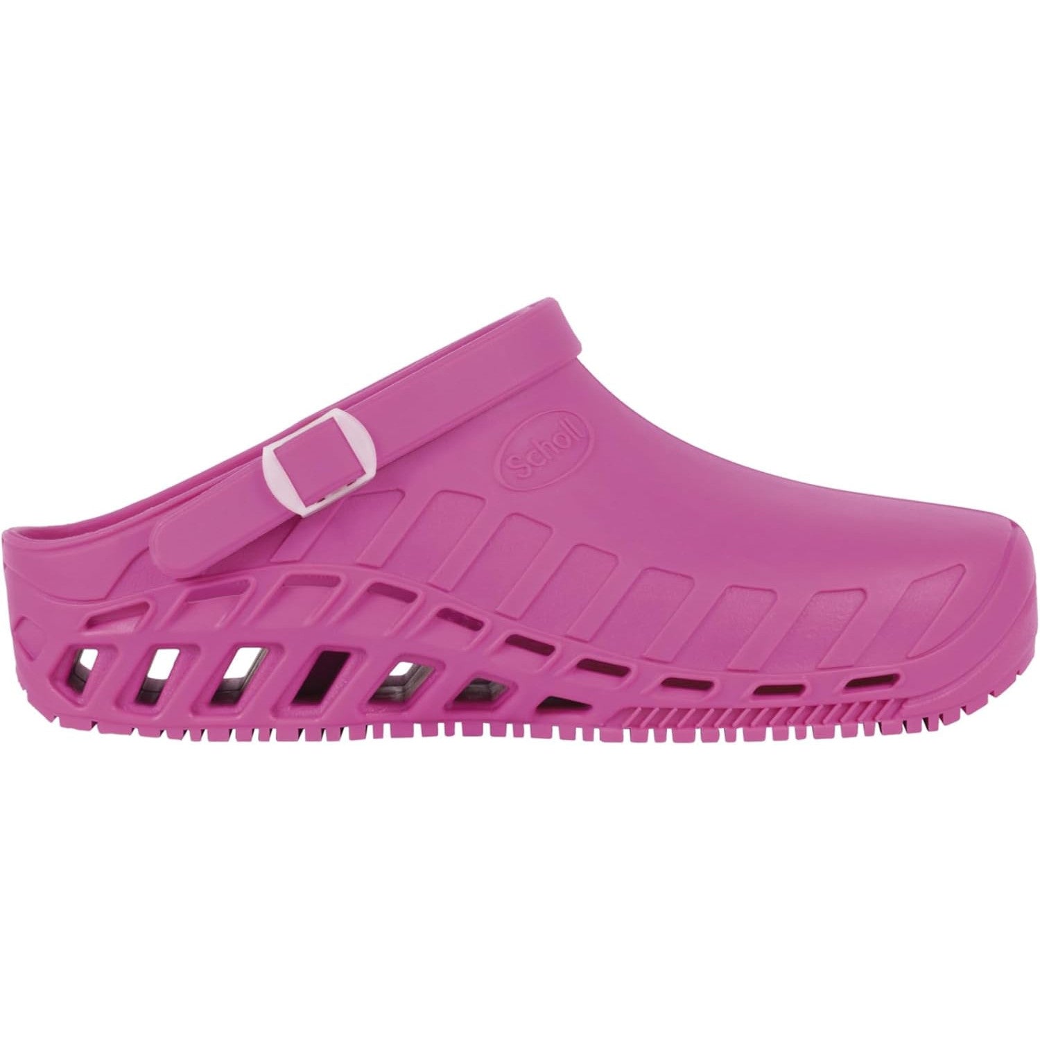 Scholl Professional Clog EVO Fuchsia: Unisex Comfort, Slip-Resistant, Easy Clean Footwear
