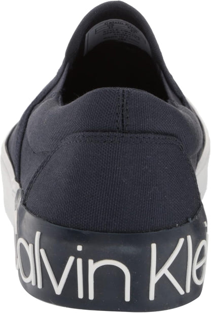 Calvin Klein Men's Ryor Slip-On Sneaker with Elastic Vents