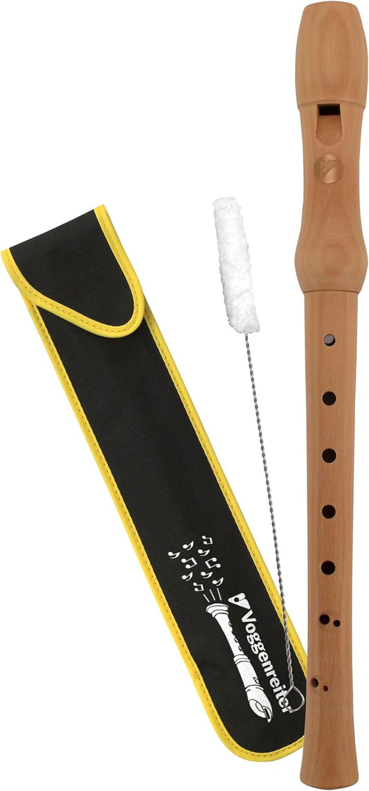 Voggy's Baroque Wooden Recorder Set | Soprano C, Double Hole