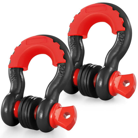VEVOR 4.75 Ton D-Ring Alloy Steel Tow Shackles for ATV Trucks