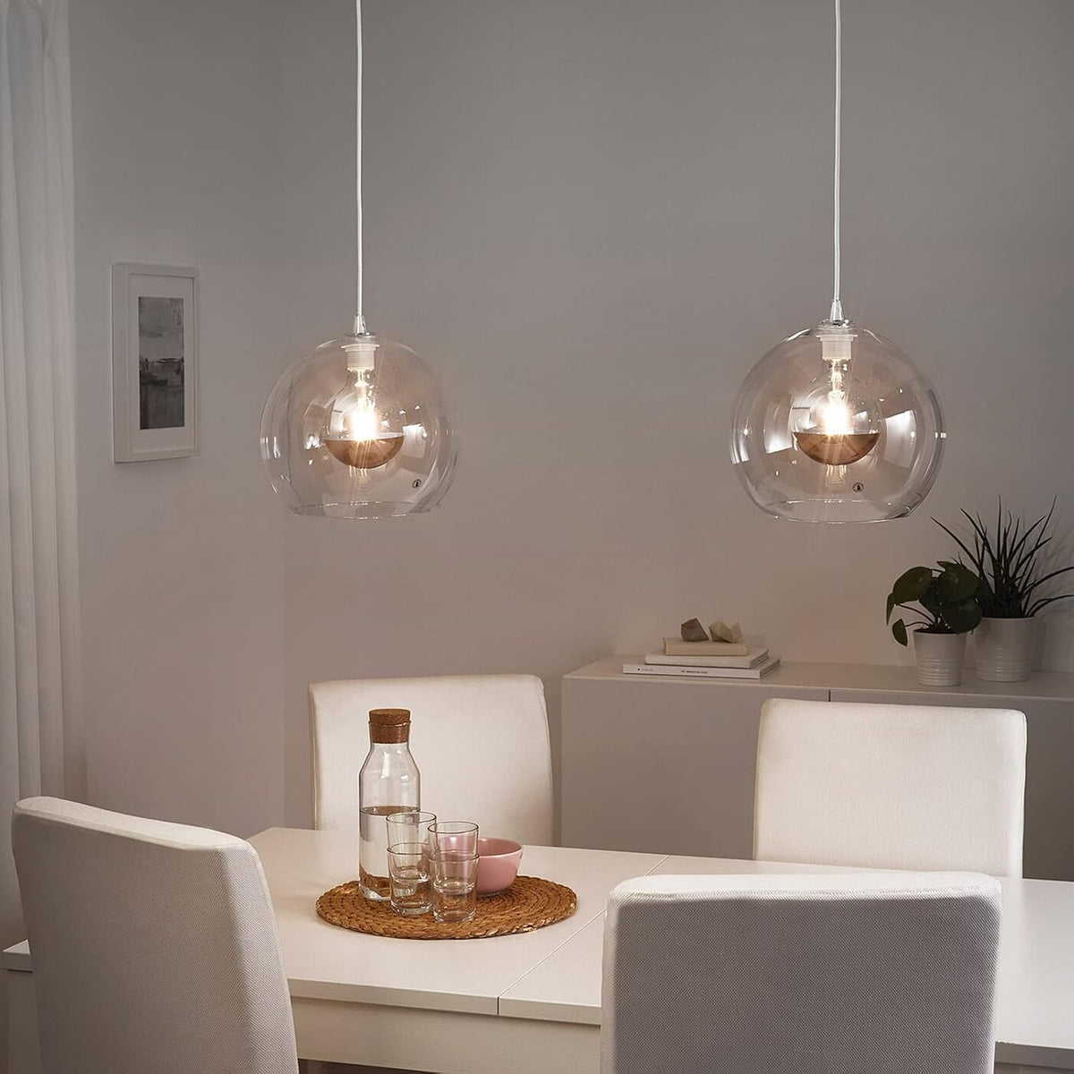 KOOYWAN G95 LED Globe Bulb 6W Dimmable 2700K E27