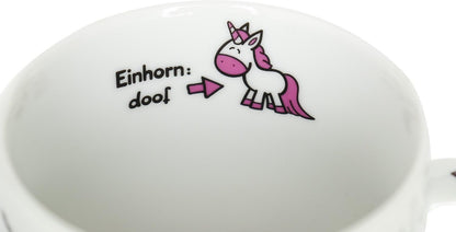 Sheepworld 'Without Sister is Everything Doof' Porcelain Mug, 450ml Coffee Tea Cup