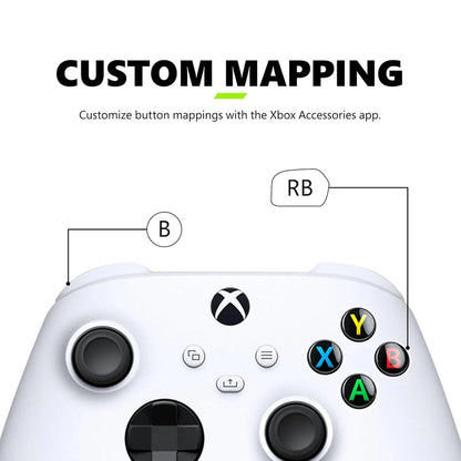 Xbox Wireless Controller Robot White Premium Gaming Experience - Open Box