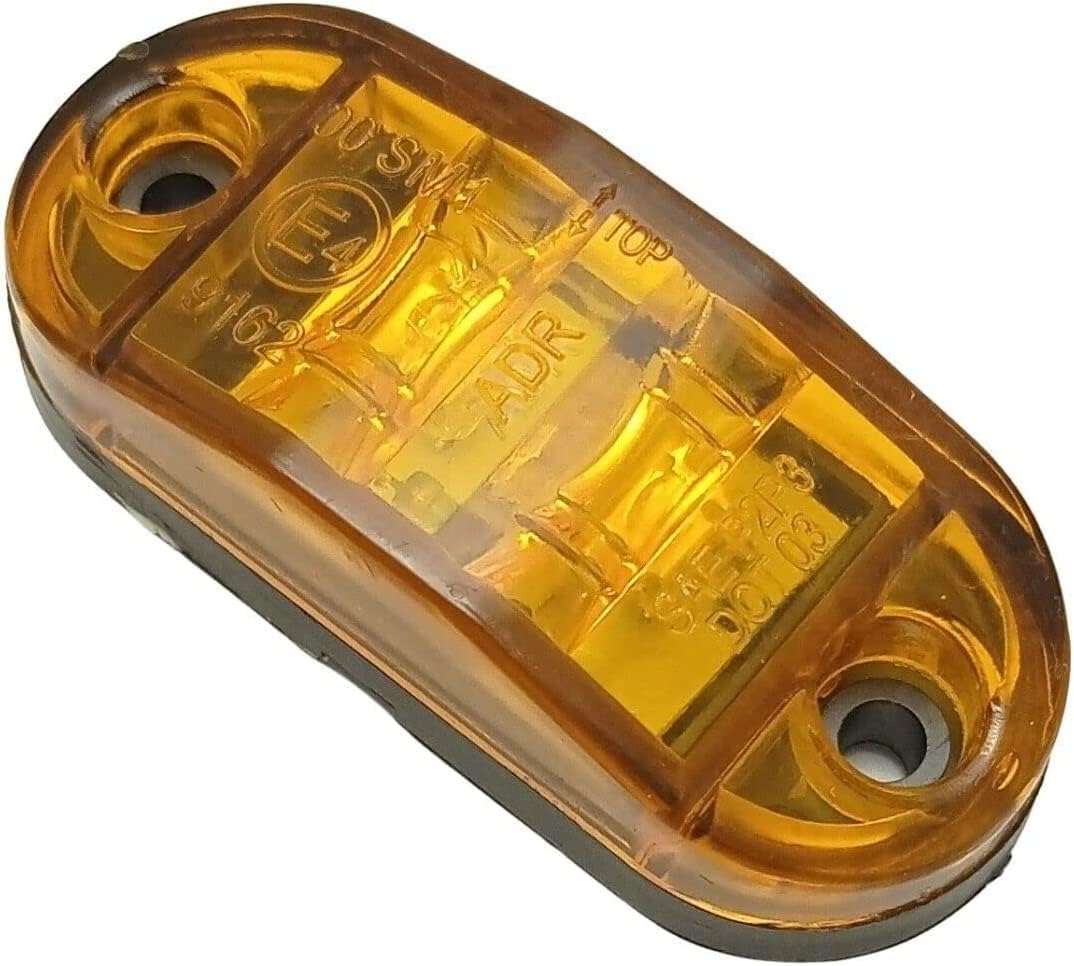 AUTOPLAN LED Marker Lights 24V Amber 10 Pcs