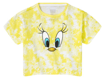Disney Looney Tunes 2-Pack Cropped Girls' T-Shirts Multicolored 110-116 cm (4-6 Years) 437732-1